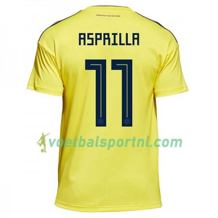 Colombia Asprilla 11 Thuis Shirt WK voetbal 2018